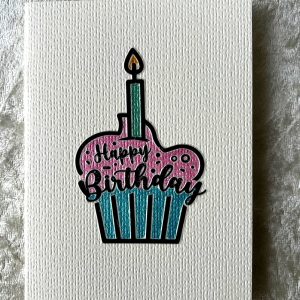 Cupcake-Traum – Happy Birthday Karte