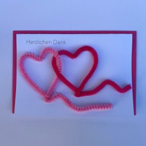 Dankesblüte – „Herzlichen Dank“